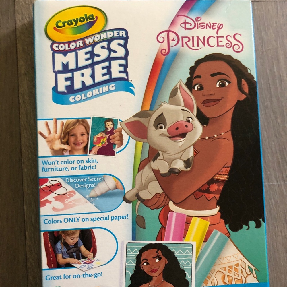 Crayola Color Wonder Disney Princess Coloring Set
